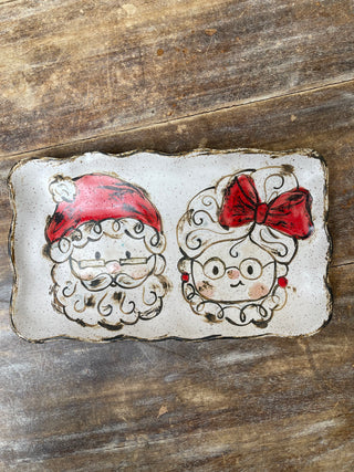 Mr & Mrs Claus Tray (Seconds)