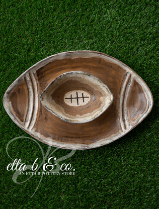 Large Football Platter