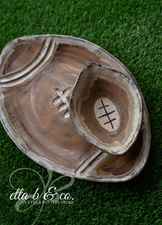 Large Football Platter