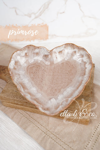 Fluttered Heart Plate