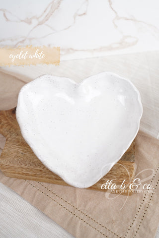 Fluttered Heart Plate