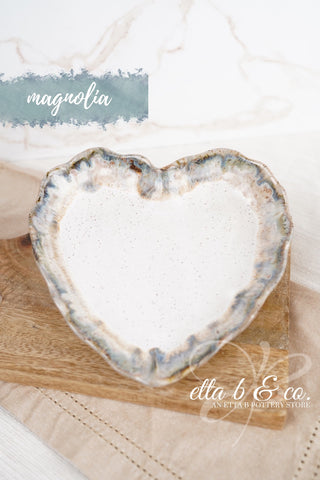 Fluttered Heart Plate