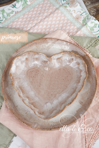 Fluttered Heart Plate