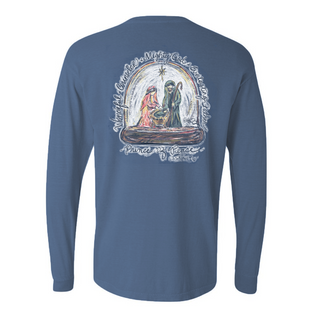 Exclusive Collaboration: Nativity Snow Globe Long-Sleeve Shirt