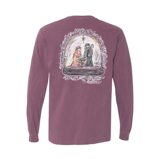 Exclusive Collaboration: Nativity Snow Globe Long-Sleeve Shirt