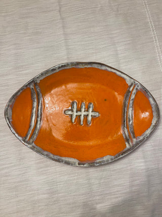 Football Platter, Orange (Second)