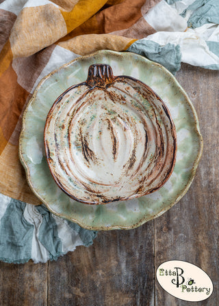 Pumpkin Salad Plate